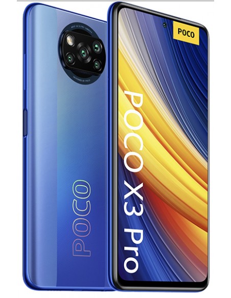 Xiaomi : Pocophone X3 Pro 8/256GB - Azul Helado
