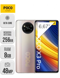 Xiaomi : Pocophone X3 Pro 8/256GB - Bonce Metálico