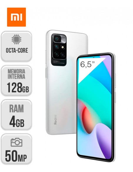 Xiaomi : Redmi 10 4/128GB - Blanco
