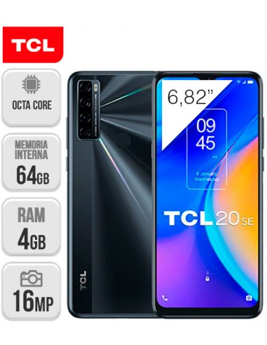 TCL : 20SE 4/64GB - negro