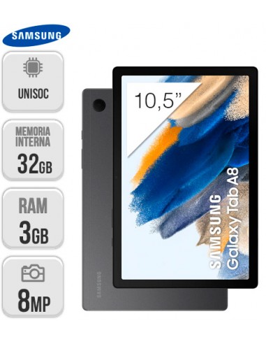 Samsung : Tab A8 X205 LTE 3/32GB - Grey