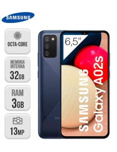 Samsung : A025 Galaxy A02s 3/32GB - Azul
