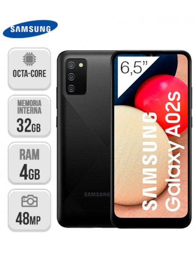Samsung : A025 Galaxy A02s 3/32GB - negro