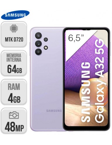 Samsung : A326 Galaxy A32 5G 4/64GB - Morado