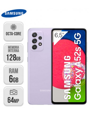 Samsung : A528 Galaxy A52s 6/128GB - morado