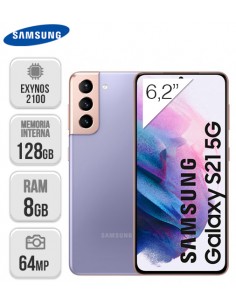 Samsung : G991 Galaxy S21 5G 8/128GB - Morado