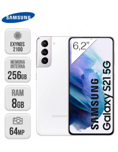 Samsung : G991 Galaxy S21 5G 8/256GB - Blanco