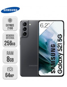 Samsung : G991 Galaxy S21 5G 8/256GB - Gris