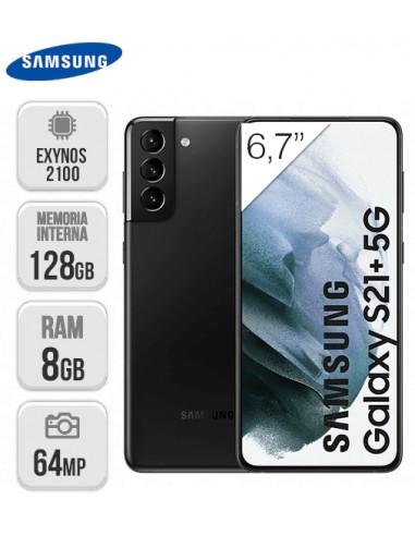 Samsung : G996 Galaxy S21+ 5G 8/128GB - negro