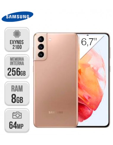 Samsung : G996 Galaxy S21+ 5G 8/256GB - Dorado