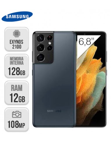 Samsung : G998 Galaxy S21 Ultra 5G 12/128GB - Azul
