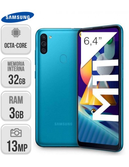 Samsung : M115 Galaxy M11 3/32GB - Azul