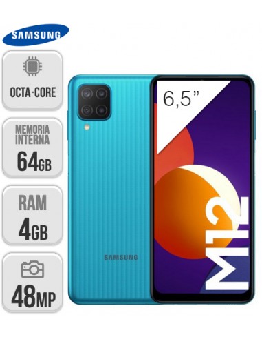Samsung : M127 Galaxy M12 4/64GB  - Verde