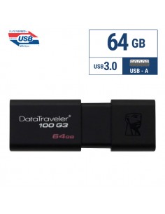Kingston : Pendrive DT100G3 64GB (blíster)