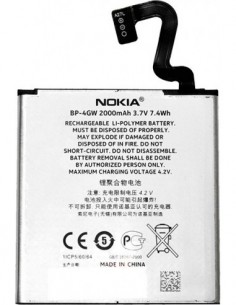 Nokia : Batería BP-4GW 2000...
