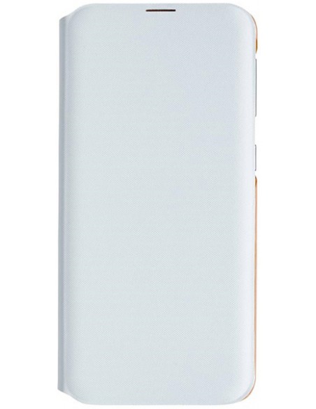 Samsung : Funda Wallet Cover - Galaxy A20e - blanca (blíster)