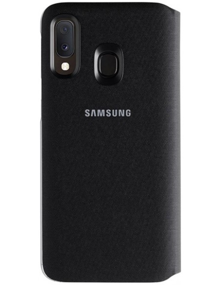 Samsung : Funda Wallet Cover - Galaxy A20e - negra (blíster)