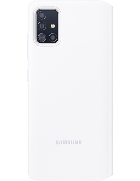 Samsung : Funda S-View Wallet Cover - Galaxy A51 - blanca (blíster)