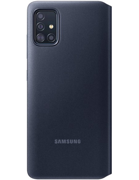 Samsung : Funda S-View Wallet Cover - Galaxy A51 - negra (blíster)