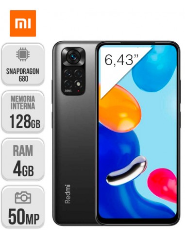 Xiaomi : Redmi Note 11 4/128GB - Grafito