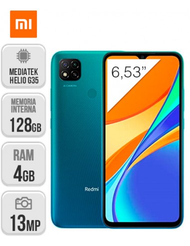 Xiaomi : Redmi 9C 4/128GB - Verde