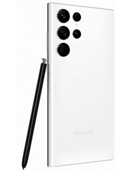 Samsung : S908 Galaxy S22 Ultra 5G 12/256GB - Blanco