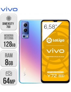 Vivo : Y72 FHD 5G 8/128GB - glow