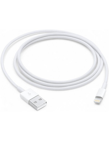 Apple : Cable de datos MXLY2ZM/A (USB-A / Lightning) 1m (blíster)