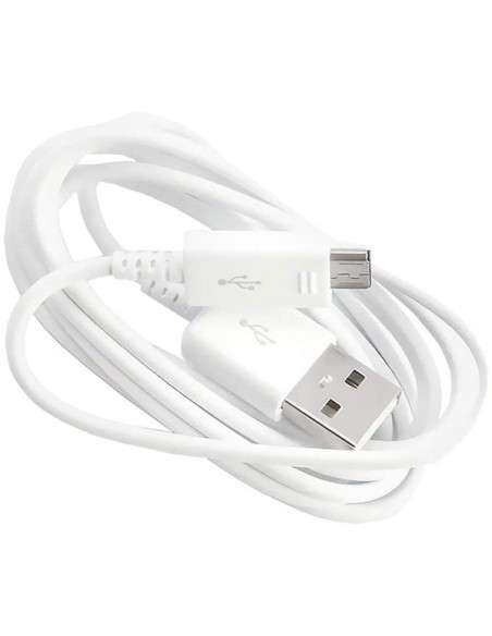 Samsung : Cable de datos EP-DG925 - blanco (microUSB 1.2m) (bulk)