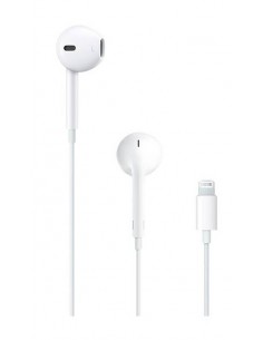 Apple : Manos libres con cable EarPods MMTN2ZM/A (Lightning) (bulk)