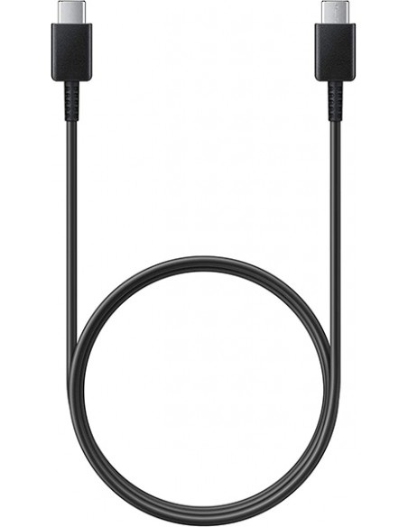 Samsung : Cable de datos EP-DA705 (USB-C / USB-C) 25W - 1m - negro (blíster)