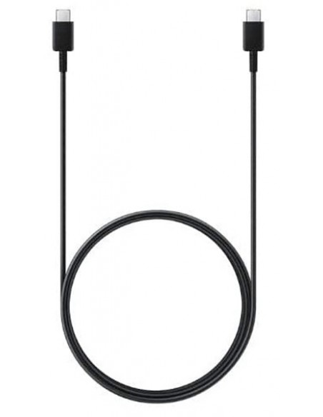 Samsung : Cable de datos EP-DX510 (USB-C / USB-C) 45W - 1.8m - negro (blíster)