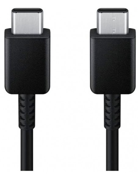 Samsung : Cable de datos EP-DX510 (USB-C / USB-C) 45W - 1.8m - negro (blíster)