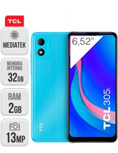 TCL : 305i 6,52" 2/32GB - Azul