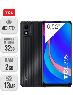 TCL : 305i 6,52" 2/32GB - negro