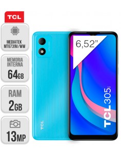TCL : 305i 6,52" 2/64GB - Azul