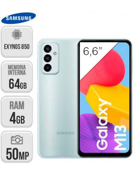 Samsung : M135 Galaxy M13 4/64GB - Azul