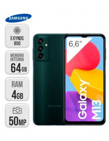 Samsung : M135 Galaxy M13 4/64GB - Verde