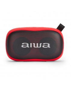 Aiwa : BS-110RD altavoz portátil Altavoz portátil estéreo Rojo 5 W