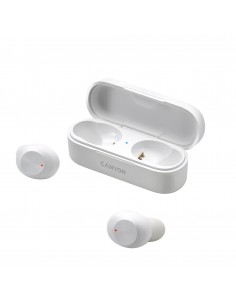 Canyon : CNE-CBTHS1W auricular y casco Auriculares Inalámbrico Dentro de oído Llamadas/Música USB Tipo C Bluetooth Blanco
