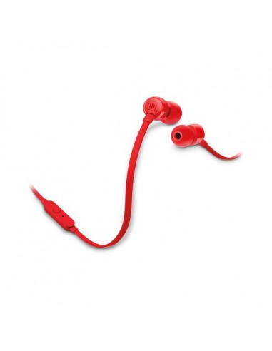 JBL : TUNE 160 Auriculares Alámbrico Dentro de oído Rojo