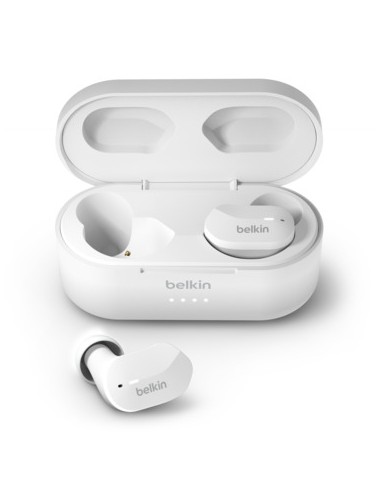 Belkin : AUC001BTWH auricular y casco Auriculares Inalámbrico Dentro de oído Música MicroUSB Bluetooth Blanco