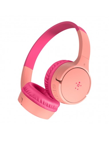 Belkin : SOUNDFORM Mini Auriculares Inalámbrico y alámbrico Diadema Música MicroUSB Bluetooth Rosa