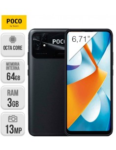 Xiaomi : Poco C40 3/64GB - negro