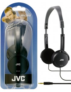 JVC : HA-L50-B auricular y casco Auriculares Alámbrico Diadema Música Negro