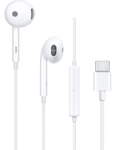 Oppo : Auriculares in-ear (USB-C) - Blanco (blíster)