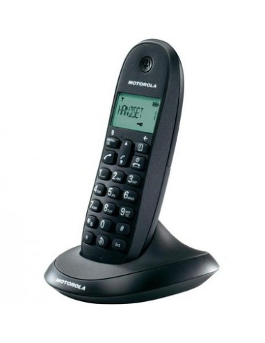 Motorola : C1001L Teléfono DECT Identificador de llamadas Negro