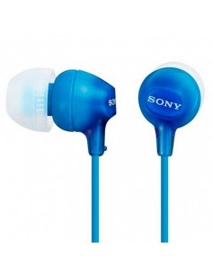 Sony : Manos libres con cable MDR-EX15LP - azul (blíster) 2