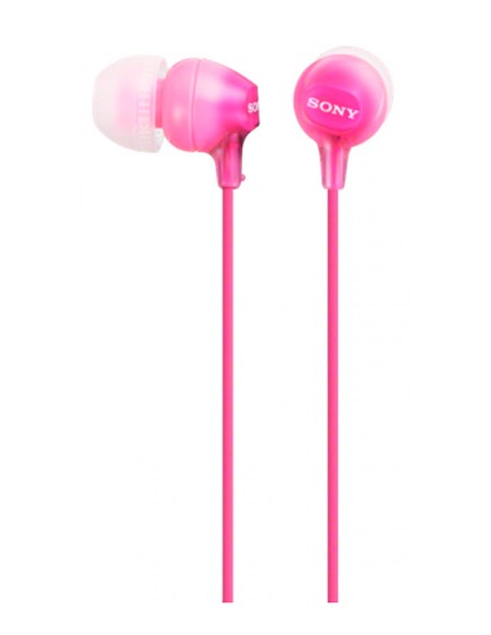 Sony : Manos libres con cable MDR-EX15LP - rosa (blíster)