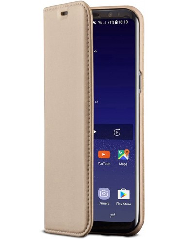 Bikuid : Funda Magnetic Window Cover - Samsung Galaxy S8+ - oro
